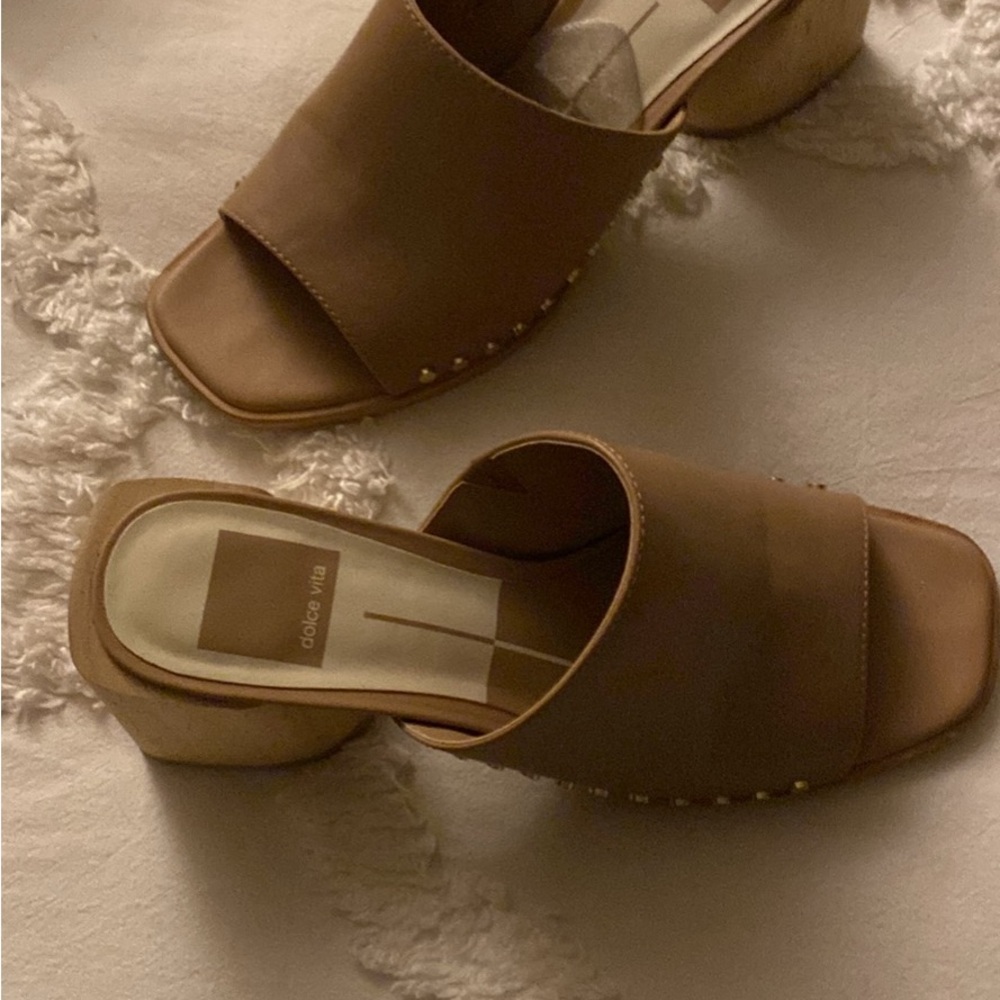 Evereve Dolce Vita Chic Heeled Mules